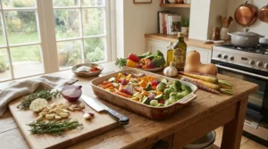 Traditional Sunday dinner preparation supported by pressure cookers under £80